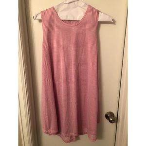 Pink/White Swing Dress